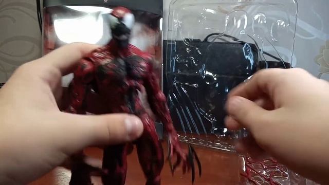 МЕГАОБЗОР ФИГУРКА МАРВЕЛ КАРНАЖ !!! Carnage Marvel figure смотреть онлайн