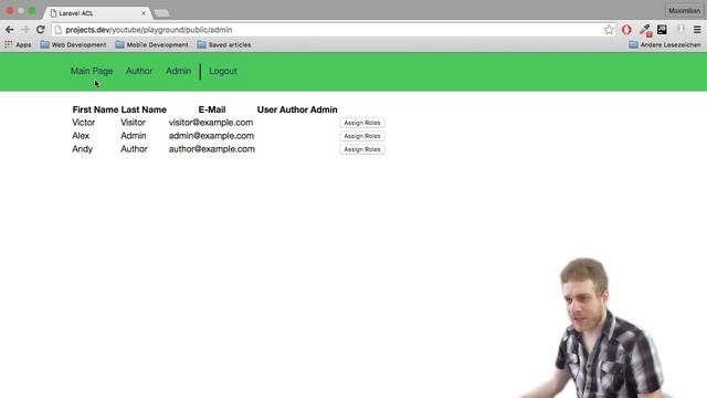Laravel Tutorial - ACL (User Roles) - #1 Setup & Intro смотреть онлайн