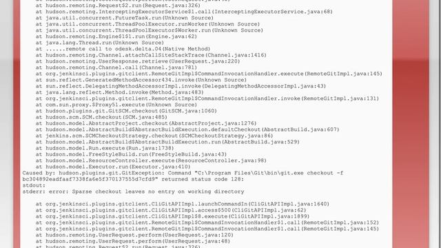 How to resolve stderr: fatal: Not a valid object name HEAD in jenkins? смотреть онлайн