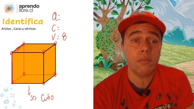 MATEMÁTICA | Aristas ,vértices y ángulos de 45° y 90 | 3º Básico (8-9 años) смотреть онлайн
