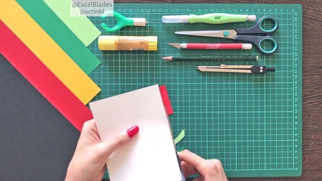DIY Summer Card | Margaret Scrinkl x Excel Blades смотреть онлайн