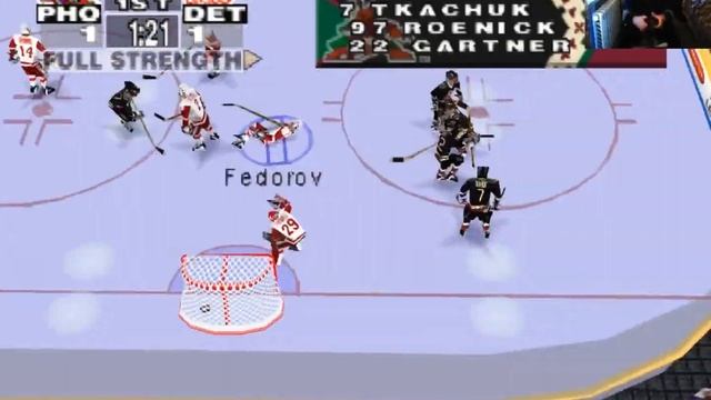Sony Playstation NHL Powerplay 98 Игра детства 90х Моя Любимая игра Вячеслав смотреть онлайн