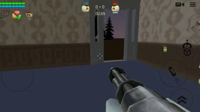 ШОК!Страшная пасхалка в игре Чикен Ган на карте Big House смотреть онлайн
