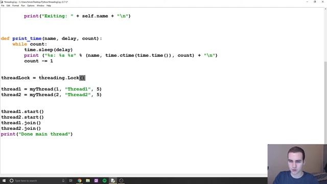 Python Multithreading Tutorial #3 - Synchronizing & Locking Threads смотреть онлайн