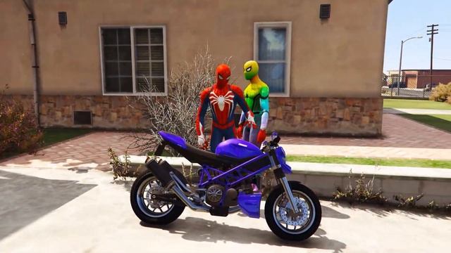 Scary Teacher 3D - Miss'T Kicking Color Spiders and Kidnapping Nick and Tani - Spiderman Vs Miss'T смотреть онлайн