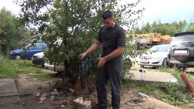 Почему не бьёт отбойный молоток makita 1213С ? Отгадай загадку? смотреть онлайн