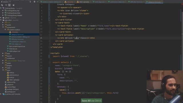 ASP.NET Core, Nuxtjs, Vuejs, UI/UX - Sweeping Up - Tricking Library Ep20 смотреть онлайн