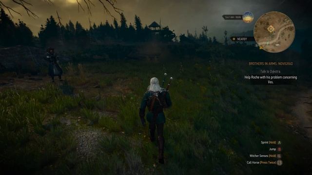The Witcher 3 Get to Roche for Help Roche with His Problem Concerning Ves смотреть онлайн
