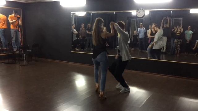 Bachata. Мaster-class. Nikolay Fomkin & Olga Sedova. Russia, SPb смотреть онлайн