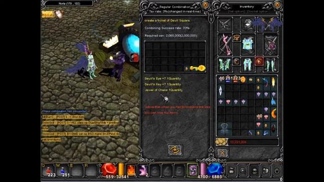 How To Make Devil Square Ticket - MU ONLINE смотреть онлайн