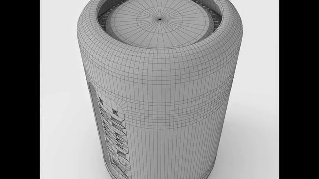 3D Model New Mac Pro 2013 At 3DExport.com