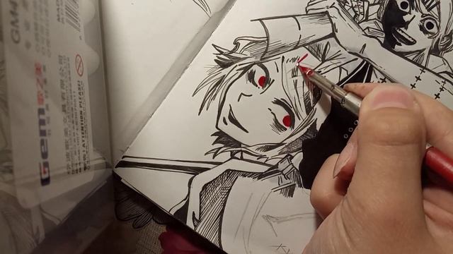 Juuzou Suzuya Art Process