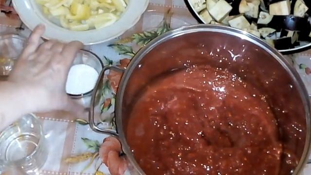 Баклажаны острые консервированные "по-венгерски". Вкусная заготовка на зиму. смотреть онлайн
