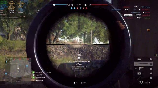 Battlefield 5: GTX 1060 6GB x i5 10400 ( Ultra Graphics ) 1080p смотреть онлайн