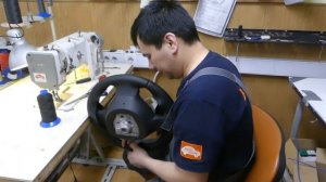 Перетяжка руля кожей цена . Сколько стоит перетяжка руля .