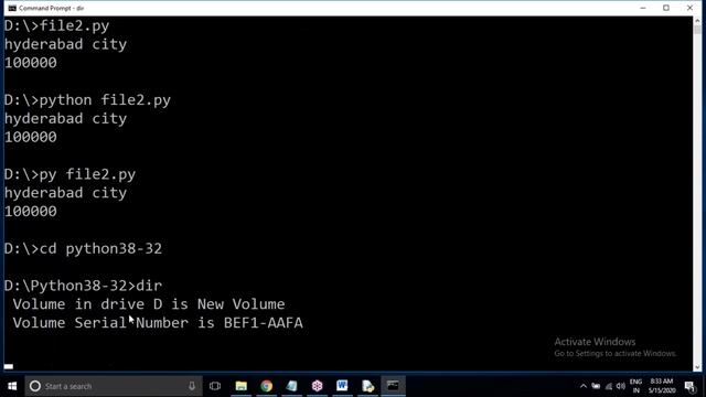 PYTHON tutorials || Demo - 5 || by Mr. Wilson On 15-05-2020 @8AM смотреть онлайн