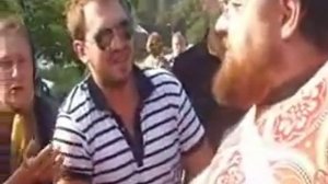 Видеофиксация нападения на Свято-Покровский-Тихоновский приход  с.Червона Мотовиловка