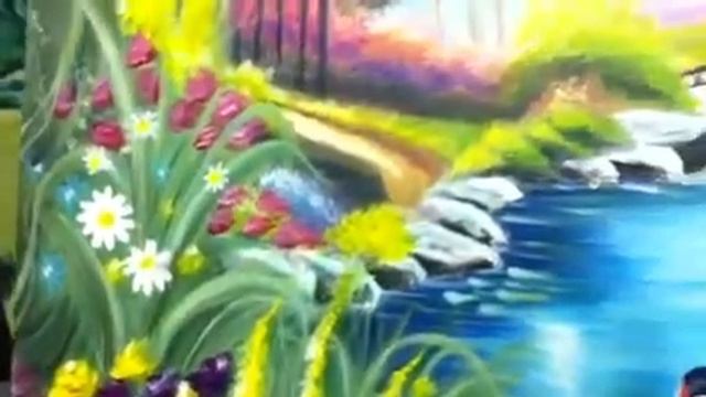 Acrylic painting by William abdel nour смотреть онлайн