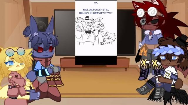 Fnaf 1 Reacts To Sb | Fnaf | Au!!