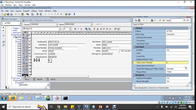 2. Types of Control | Oracle Dev Suite 10g смотреть онлайн