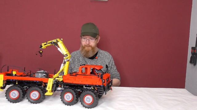 Mould King 13146 - Articulated Logging Truck (MOC 15805) - Review смотреть онлайн