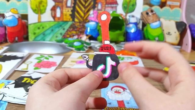 Скрепыши 3! Новогодняя коллекция! Бумажные сюрпризы своими руками! Треснутые в Дикси! Nyuta Play смотреть онлайн