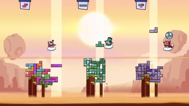 Tricky Towers - Epic Puzzle selfdestruction battle! смотреть онлайн