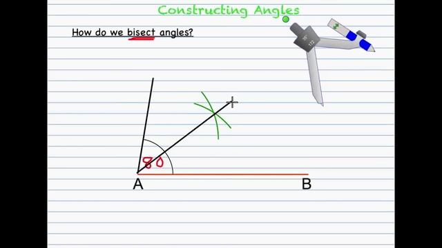 How to Construct 30, 45, 60, 90, and 120 degrees смотреть онлайн