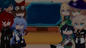 Past Mondstadt react to Traveler( male traveler) / Genshin Impact / Gacha Club / shiorianne