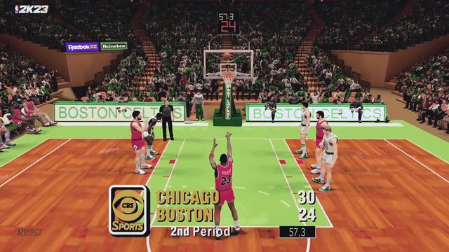 NBA 2K23 LEGENDS (2k14 REMASTERED) Jordan vs Bird Gameplay Highlights 1986 смотреть онлайн