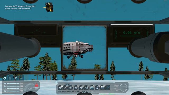 Space Engineers | ANL_v3 Mini Nuke Testing with the Super Landcruiser смотреть онлайн