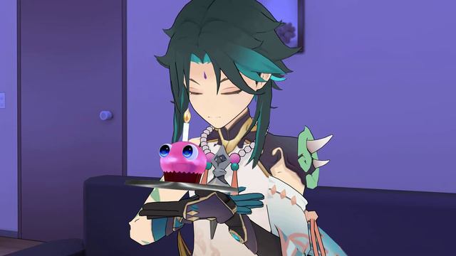【MMD x Genshin Impact】What if Xiao actually cared for his birthday? 【Xiao x Aether】 смотреть онлайн