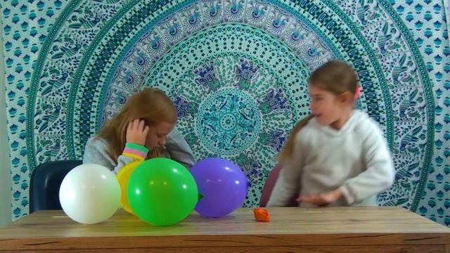 Don't pop the wrong balloon challenge смотреть онлайн