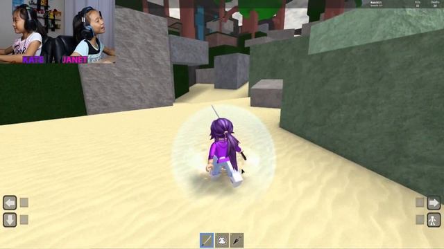 NINJA VERUS NINJA COMBAT! / Roblox: Be A Parkour Ninja ? смотреть онлайн