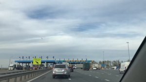 Пункты взимания платы на трассе М4