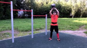 Гиря 16 кг. Тренировка Tabata и лучшие упражнения для развития взрывной силы и для похудения.