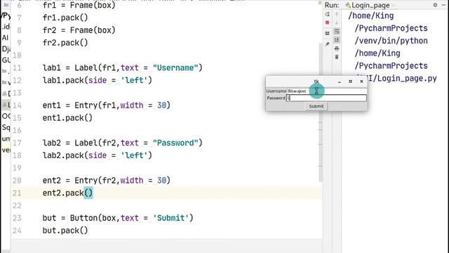 Creating a simple GUI application using Python смотреть онлайн