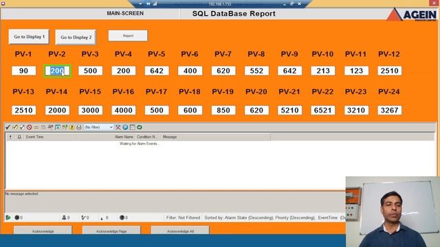 How to create historical alarms and events in FactoryTalk View SE SCADA and Logging to SQL database смотреть онлайн