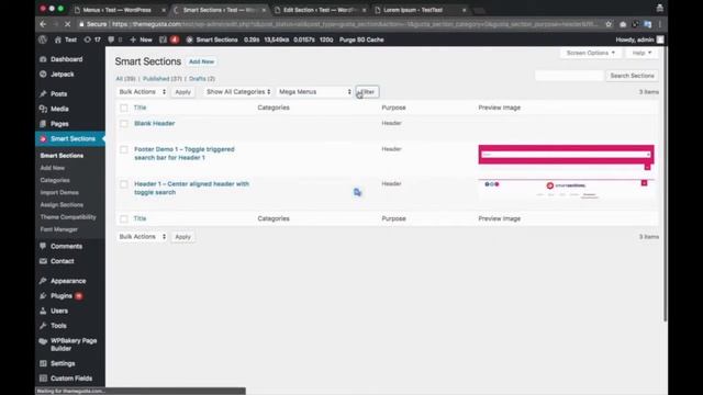 How to add a Mega Menu on Wordpress with Smart Sections смотреть онлайн