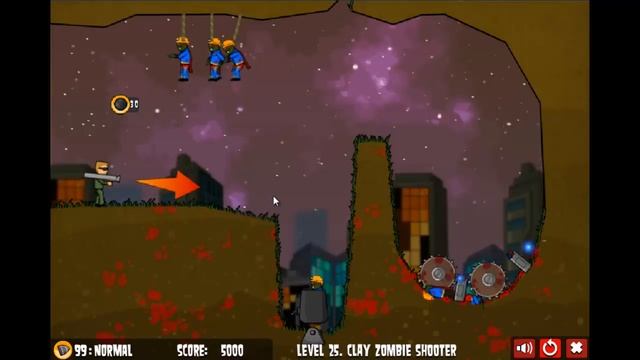 Flaming Zombooka 2 - Full Gameplay Walkthrough смотреть онлайн