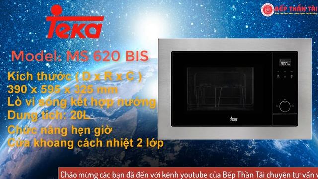 Lò vi sóng Teka MS 620 BIS смотреть онлайн