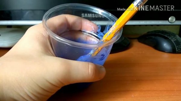 Как сделать слизь в домашних условиях