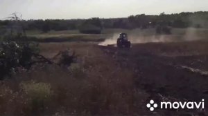 Дискование целины трактором МТЗ 1221!