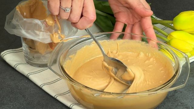 Schock! Karamell verquirlen! Sie werden vom Ergebnis überrascht sein! Kein Mehl! смотреть онлайн