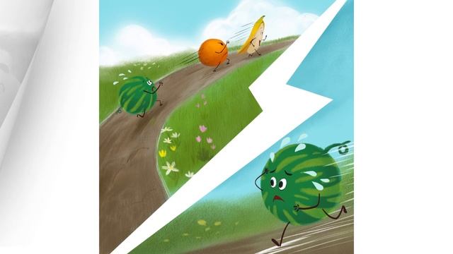 Fruit Marathon｜Learning Fruits and Storytelling Skills with New Animated Picture book For Toddlers смотреть онлайн