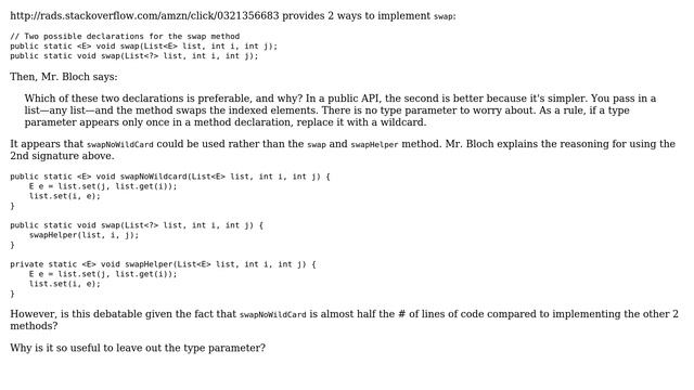 Software Engineering: Using Type Parameter (or not) смотреть онлайн