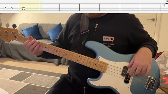 Metallica - Screaming Suicide (Bass Cover with Tabs) смотреть онлайн