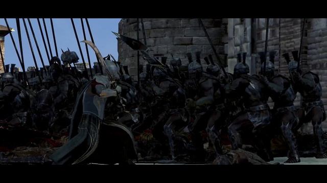 SIEGE DALE - GUNDABAD Orcs VS Mirkwood and Dale | 20,000 Units | Lord Of The Rings Cinematic Battle смотреть онлайн