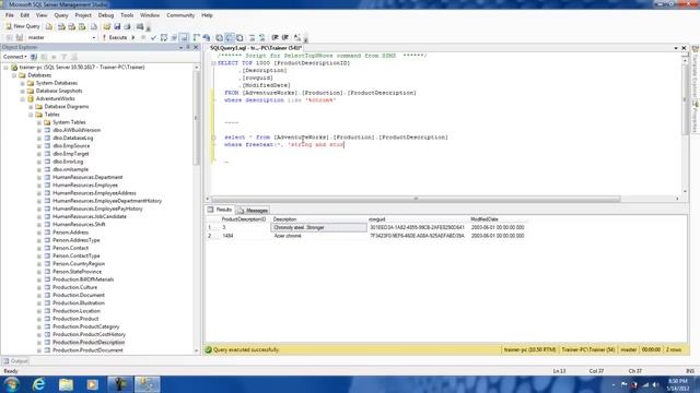 SQL 2008 Series : Full Text Search смотреть онлайн