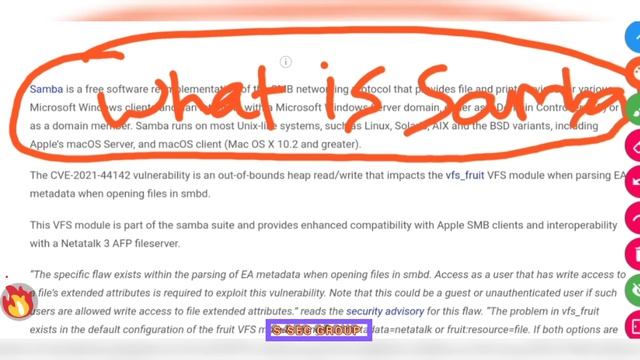 samba fix critical RCE bug | samba fix cve-2021-44142 смотреть онлайн